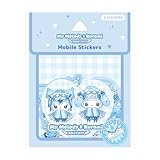 グルマンディーズ マイメロディ＆クロミ Dolly Mix モバイルステッカー マイメロディ＆クロミ SANG-578MU