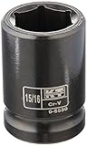 3 / 4 " Dr x 15 / 16 "インパクトソケット