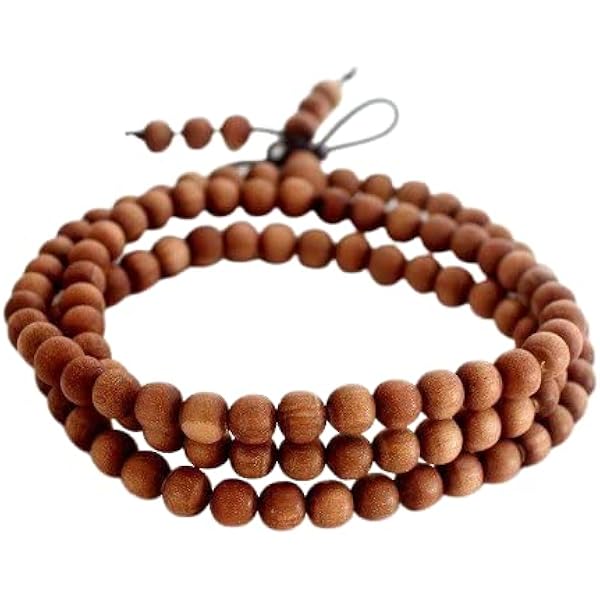 Amazon.co.jp: 数珠 念珠 ベトナム産 沈香 香木 黒水沈香 ブレスレット