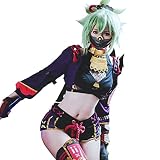 [NOKIJP] 原神 コスプレ ウィッグなし 久岐忍 コスプレ衣装 稲妻 煩悩刈除 げんしん コスプレ ウィッグなし Genshin impact風 久岐忍 くきしのぶ コスプレ ウィッグなし (久岐忍 ウィッグなし,XL/XXL)