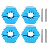 144001のアップグレードホイール六角 5MMホイール六角マウントハブナット（ピン付き） 1/14 144001 RCカー用