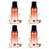 HECCO 電子タバコ ブルーベリー フレーバーポッド ベリー系風味 使い捨て ポケットシーシャ 爆煙 ニコチン タールなし コンパクト 交換用カートリッジ2個付き スターターキット M16型（ブラック本体+ブルーベリー2個）