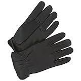 Bob Dale 20-9-368-L Premium Grain Leather Deerskin Driver Glove, Large, Black by Bob Dale