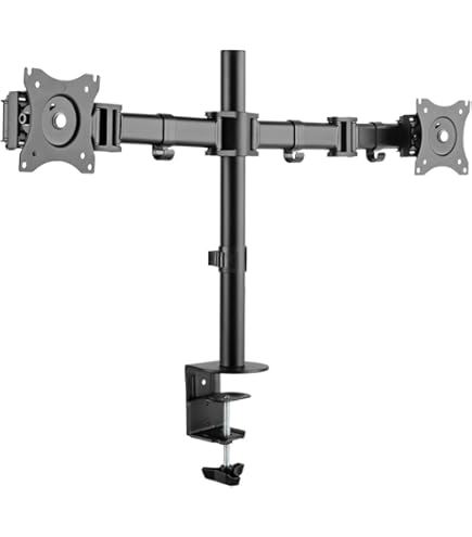 Amazon.co.jp: LINDY デュアル 水平多関節液晶モニターアーム(型番