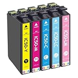 互換インクカートリッジIC50L風船ふうせんICC50 ICM50 ICY50 ICLC50 ICLM50各1本計5本EP-301/302/4004/702A/703A/704A/705A/774A/801A/802A/803AW/804AR/901F/902A/903F/904A/PM-A820/A840S/A920/A940/D870/G4500/G850/G860/T960用