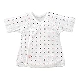 赤ちゃんの城 短肌着 天竺 トリコロール