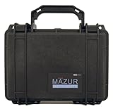 Mazur Instruments PRM-HC-BK Pelican PRM Hard Field Case, 7-1/4" Length x 4-3/4" Width, Black [並行輸入品]