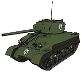 プラッツ ガールズ&パンツァー最終章 M4A1シャーマン サンダース大学付属高校 1/35スケール プラモデル GP-43