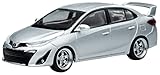 POP RACE 1/64 トヨタ GR VIOS SILVER 完成品