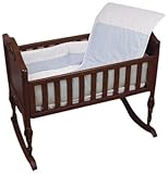 Baby Doll Bedding KingdomMini Crib/ Port-a-Crib Bedding Set, Blue by BabyDoll Bedding