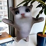 ハッピーキャットぬいぐるみ 猫ミーム 音声付きキーホルダー セット楽しいハッピーキャット 猫のぬいぐるみ
