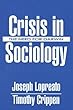 Crisis in Sociology: The Need for Darwin