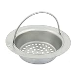 SODIAL(R) メッシュバスケットデザイン　フロアシンクドレーナーストレーナー　ハンドル 3.1インチの直径