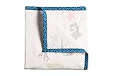 Nursery Works 3-Layer Organic Muslin Blanket, Sea Animals, Oceanography by Nurseryworks