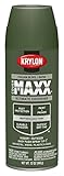 Krylon K09167000 COVERMAXX Spray Paint, Satin Italian Olive [並行輸入品]