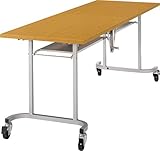 ライオン事務器 デリカテーブル 硬質エッジタイプ W1800×D600×H700mm K-4 [会議用テーブル 会議テーブル 会議用デスク 会議デスク 折りたたみテーブル 休憩室 食堂 テーブル オフィス用品 オフィス用 オフィス家具]