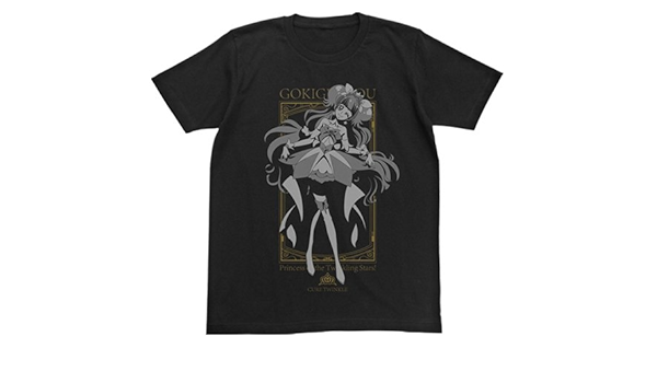 Amazon Co Jp Go プリンセスプリキュア キュアトゥインクルtシャツ ブラック サイズ L ホビー 通販