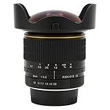 8mm f3.0超広角フィッシュアイレンズ 180広角固定焦点レンズ F（DX）/ APS-Cカメラと互換性があり D3200 D3300 D3400 D5200 D5300 D5500 D7200