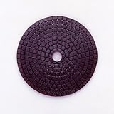 【三和研磨工業】 大理石用 ポリッシャー用 石材研磨工具 ダイヤセラミカマーブル 100mm ＃500R（レジンダイヤ）