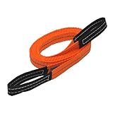 ベルトスリング 使用荷重630kg 幅20mm 長さ4m 両アイタイプ