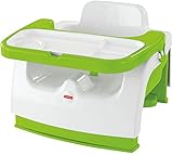 Fisher-Price Grow-with-Me Portable Booster Seat, Green/White by Fisher-Price
