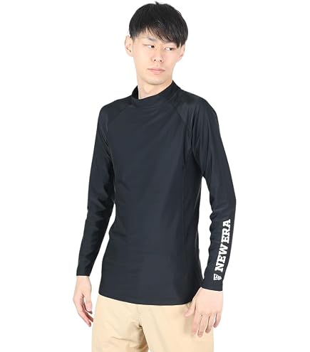 Amazon.co.jp: ニューエラ（NEW ERA） ゴルフウェア 長袖 吸汗速乾
