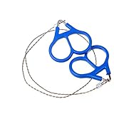 ワイヤーソー のこぎり 鋼線 アウトドア キャンプ 登山 スチールワイヤーソー ワイヤーカッター