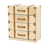 トランク型　収納チェスト4段　ＳＩｓｉＭＣＨ060001040ＩＶｉｓ