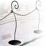 駐車場 ポール アルミチェーンポール 本体単品 ナチュラル スタンド仕様