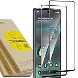 Google Pixel 6a ガラスフィルム 【2枚セット 全面保護 全面吸着】 グーグル ピクセル 6a フィルム 強化 Pixel 6A 全面 強化フィルム ピクセル 6A 全面保護フィルム ガラス pixel 6a 液晶保護 全対応 pixel6a ピクセル6A 全面 強化フィルム 適用 【BonwFzin】 強化ガラス 液晶フィルム 指紋 防止 耐衝撃 フレーム ブラック
