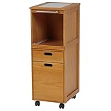家具 便利 おしゃれ キッチンワゴン（ナチュラル） 101156100