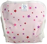 村信 ギャラクシー星柄 おむつカバー 80cm ピンク JF114B 日本製