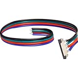 Calrad 92 – 326 8インチ4線LEDストリップに電源コネクタ