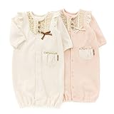 Lily ivory(リリー アイボリー) ベンリードレス (50～70cm) キムラタンの子供服 (71641-164) ピンク 50～70