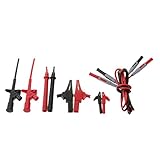 Perfk ユニバーサル 電子 マルチメーター テスト プローブ テスト リード ケーブル 万能セット　1000V