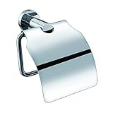 Tophome ペーパーホルダー　おしゃれ　紙巻器　バスアクセサリー　豪華　アンティーク風　壁 取付け　 トイレットペーパーホルダー ヨーロッパ調 重厚感のある 真鍮製　クロム