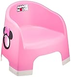 錦化成 ベビーチェア ミニーマウス ララチェア ピーチピンク