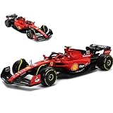 HTLNUZD Bburago 2023 1/43 SF23#55 レーシングモデルカー F1 スクーデリア・フェラーリ 1:43 SF23#55 Sainz 合金カー ダイカストカー モデル 大人用コレクション ギフト