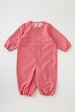 (チャックル) chuckle お砂場遊び長袖カバーオール ピンク 90cm P2281-90-20