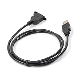 Timloon ケンウッドMDV-M910HDF /M910HDL /S810F /S810L /S809F /S809L /S709 /S709W専用USB接続ケーブル KNA-22USB互換品 ブラック