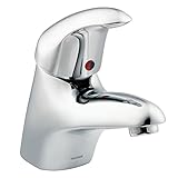 Moen 8417F15 Commercial M-Dura Single-Mount Lavatory Faucet with Single 2.5-Inch Handle, 1.5-gpm, Ch