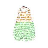 (バルーン ビブパ) BALLOON BIBPA ベビー服 ロンパース 70-90 [オレンジ×グリーン] [B-503-ORGR]
