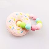 Mamimami Home 歯固めジュエリー 噛むシリコーンドーナツ　おしゃぶり　授乳ブレスレット　赤ちゃんのおもちゃ　BPAフリー