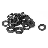 uxcell　シーリングガスケット　Oリングワッシャー　19mm x 12mm x 2.5mm　チューブコネクター　30個