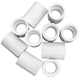 Genova Products 30305CP 1/2-Inch Female Iron Pipe Thread PVC Pipe Adapter Slip by Female Iron Pipe T