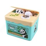 Qiyun貯金箱クリエイティブElectric Steal Money動物Coin Bank withサウンドCartoon Money保存ポットas Gifts for Kids CY-1215-K