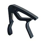 Tetra-Teknica GC106 Single-handed Guitar Capo Quick Change Color Black [並行輸入品]