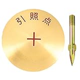 土地家屋調査士用_BS50FP_真鍮製基準点鋲_50φ：【測量用品】：205-0200