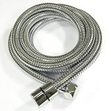 HRD Extra Longステンレススチールハンドヘルドシャワーホース – 選択長79 " to 118 "インチ" 3.0 m (118 inches) HRD-SSH-118