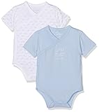 ロサンベビー肌着2枚セット6-9Mブルー